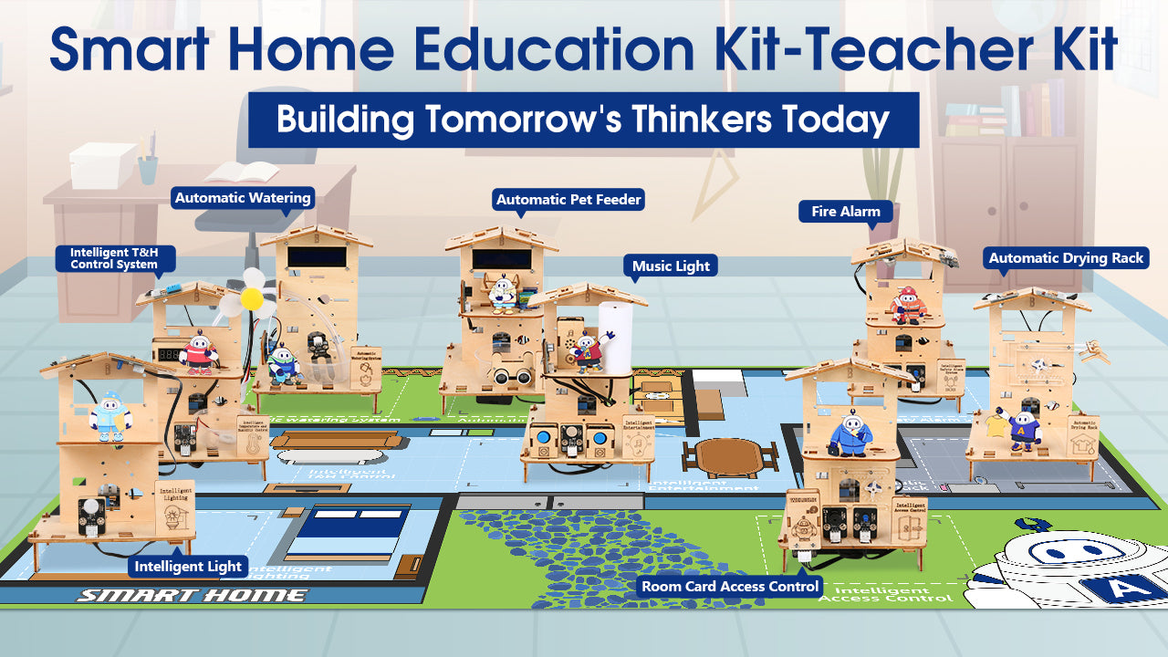 Panoramica del kit educativo Smart Home