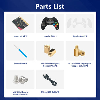 ACEBOTT QD026 Wireless Controller for Micro:bit Kits, Programming Lear