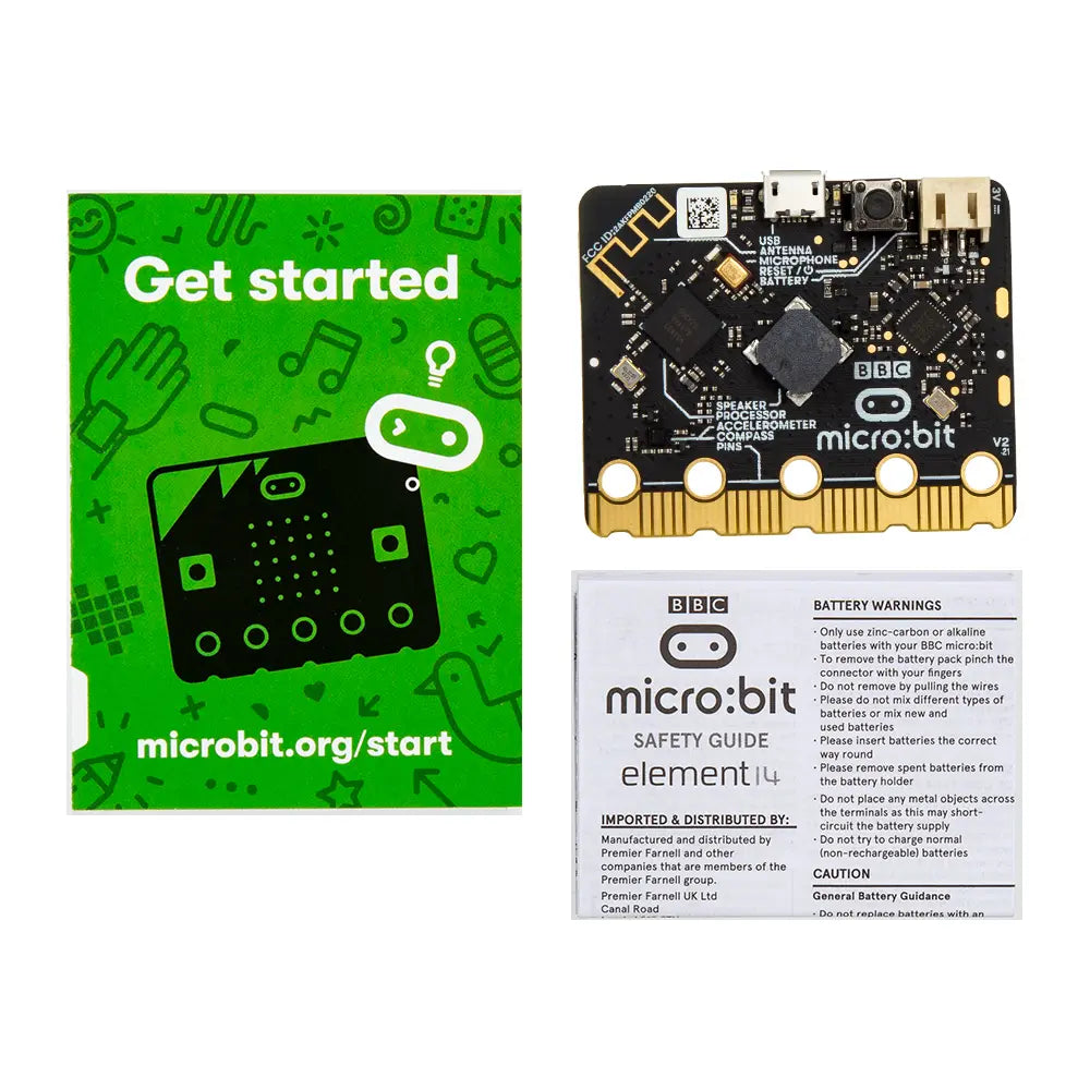 BBC Micro: Bit V2.2 Development Board for STEM Education, DIY Projects