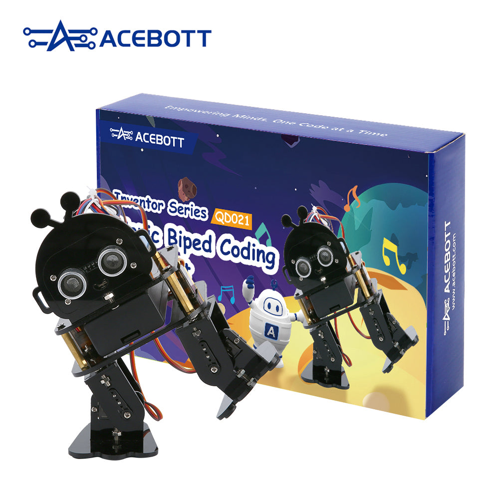 ACEBOTT QD021 Bionic Biped Robot Kit for Arduino ESP32 Electronic Toy  programming