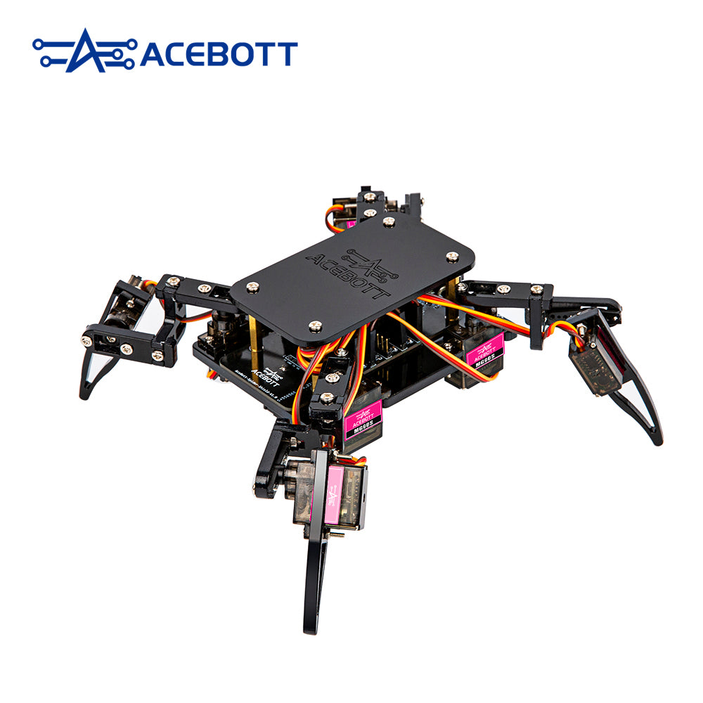 ACEBOTT QD020 ESP8266 Quadruped Bionic Spider Robot kit with