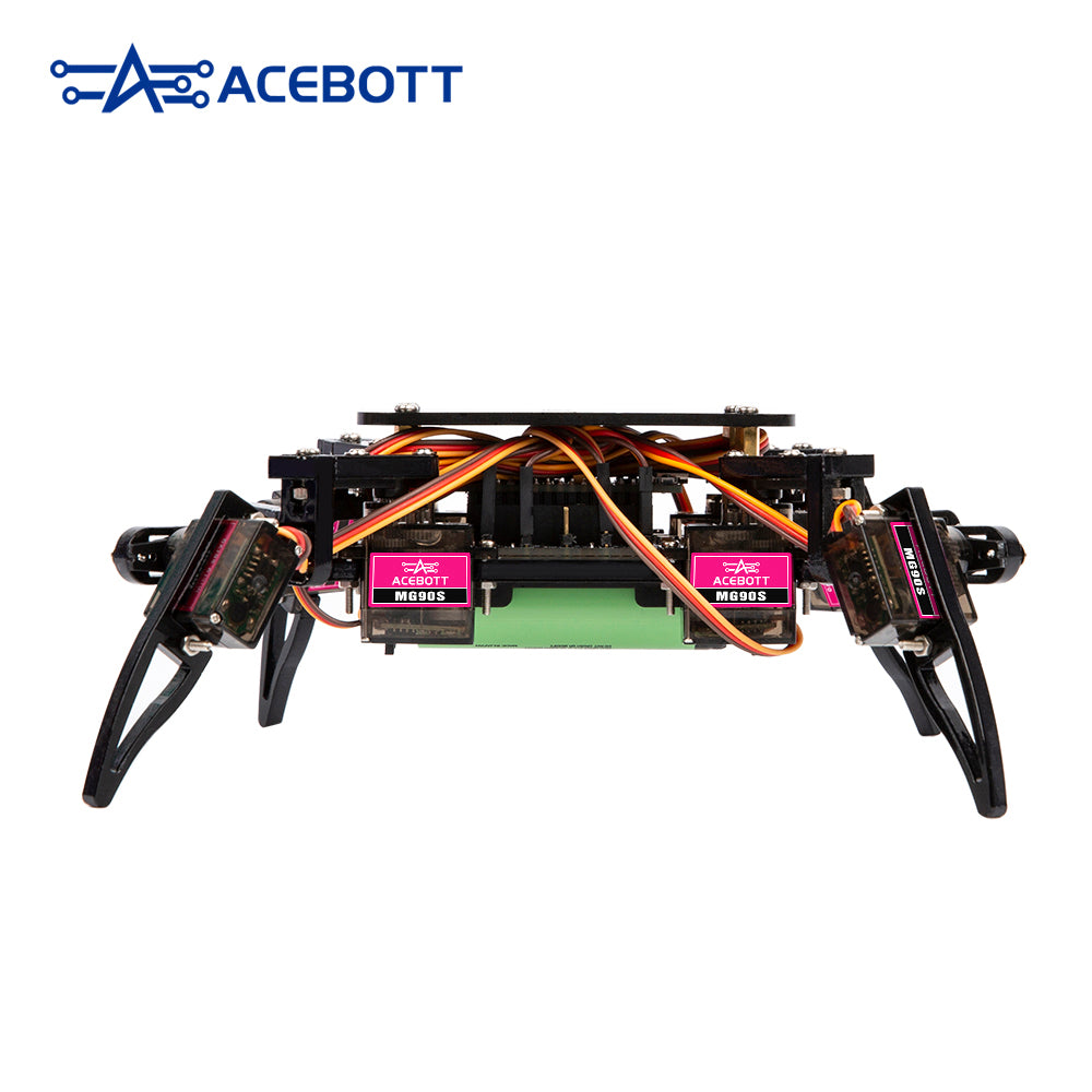 ACEBOTT QD020 ESP8266 Quadruped Bionic Spider Robot kit with