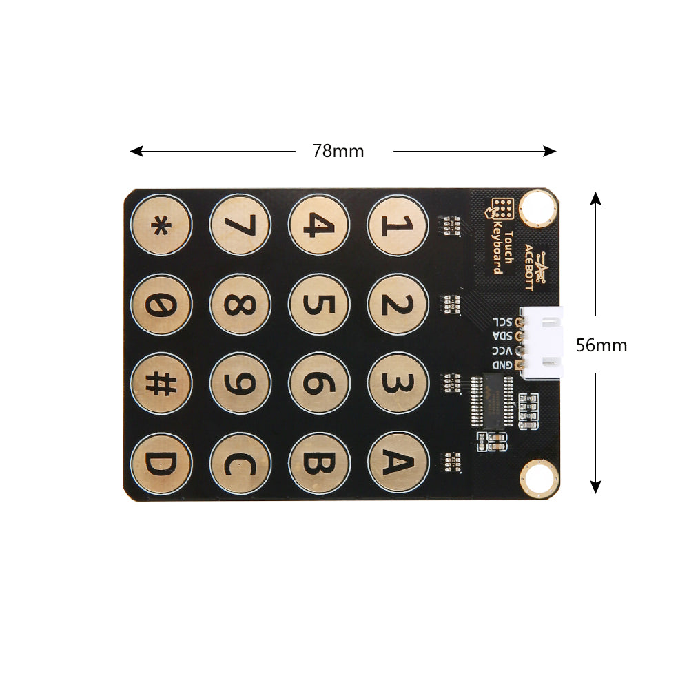 Module Keyboard Input Touch Keyboard Module – ACEBOTT