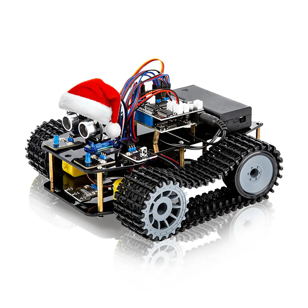 ACEBOTT QD004 ESP32 Smart Tank Robot Car Kit For Arduino DIY Programmable STEM Toys