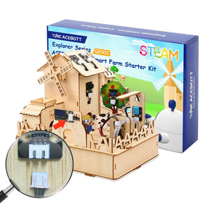 ACEBOTT ACEBOTT QE002 QE010 ESP32 Smart Farm IoT Starter Kit with Arduino/ACECode(Scratch)