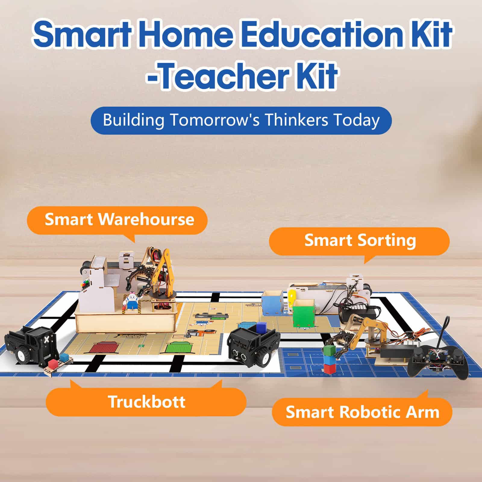Smart Factory Education Kit – Ultimate Version STEM Classroom Kit - ACEBOTT