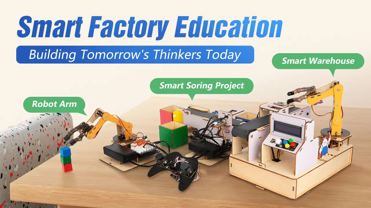 ACEBOTT ESP32 Smart Factory Kit – Advanced Factory Education Kits ...