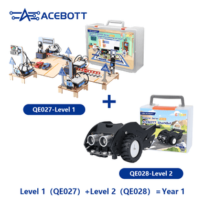 ACEBOTT QE036 Intelligent Transportation Kit – Ultimate Display Version | STEM Classroom Kit